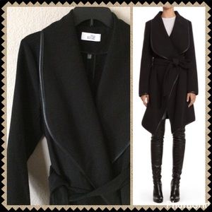 Badgley Mischka wrap coat